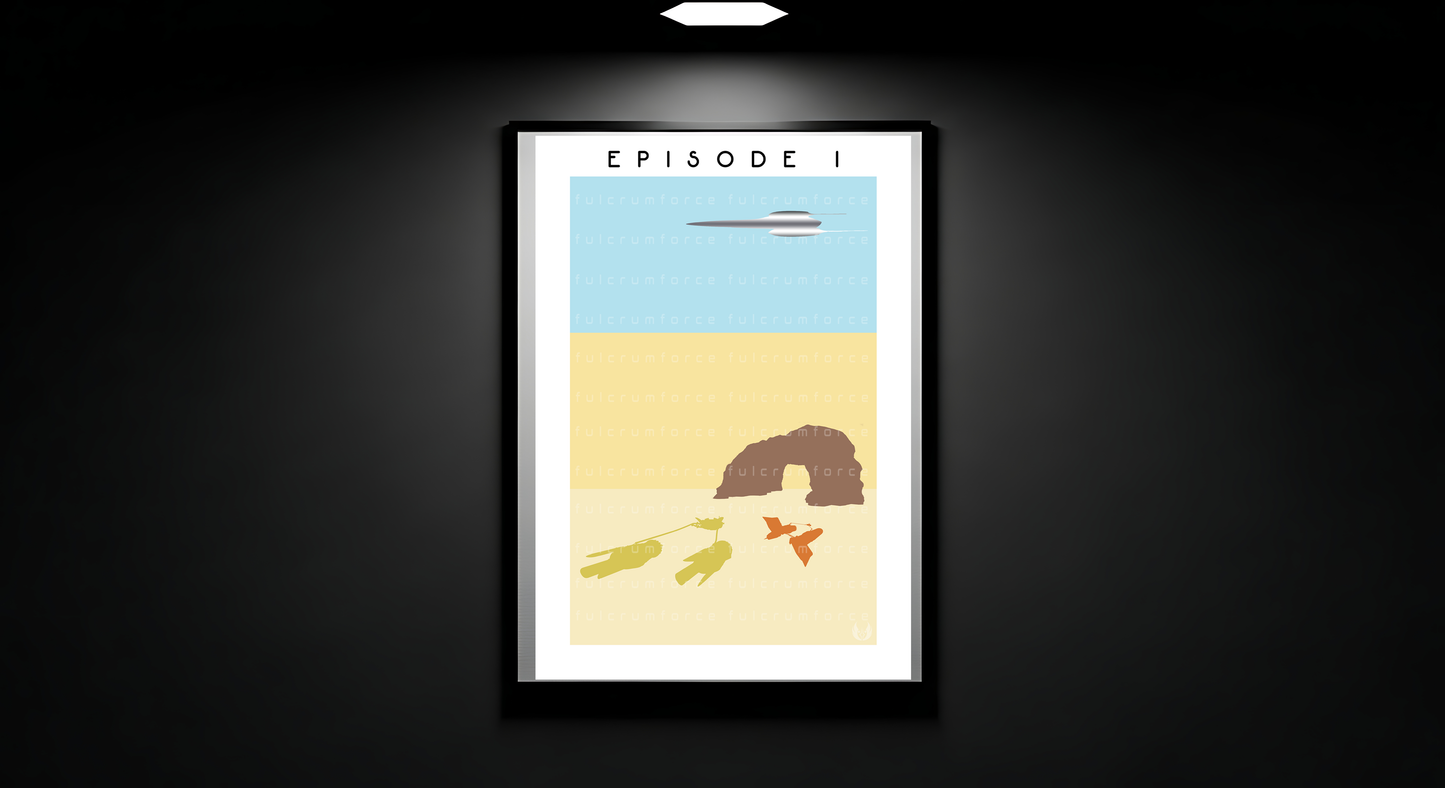 Star Wars - The Phantom Menace Artwork - Digital file