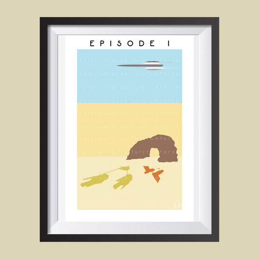 Star Wars - The Phantom Menace Artwork - Digital file