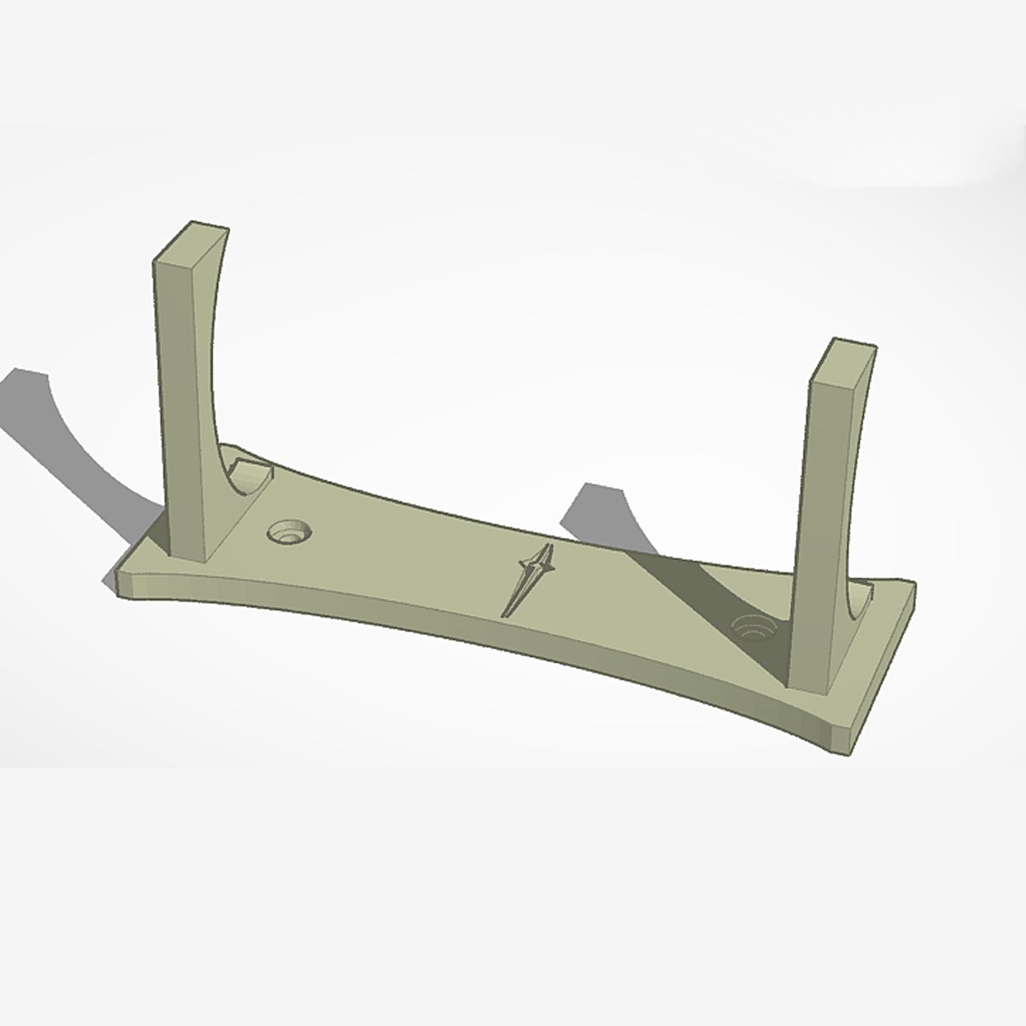 Lightsaber Wall Mount STL